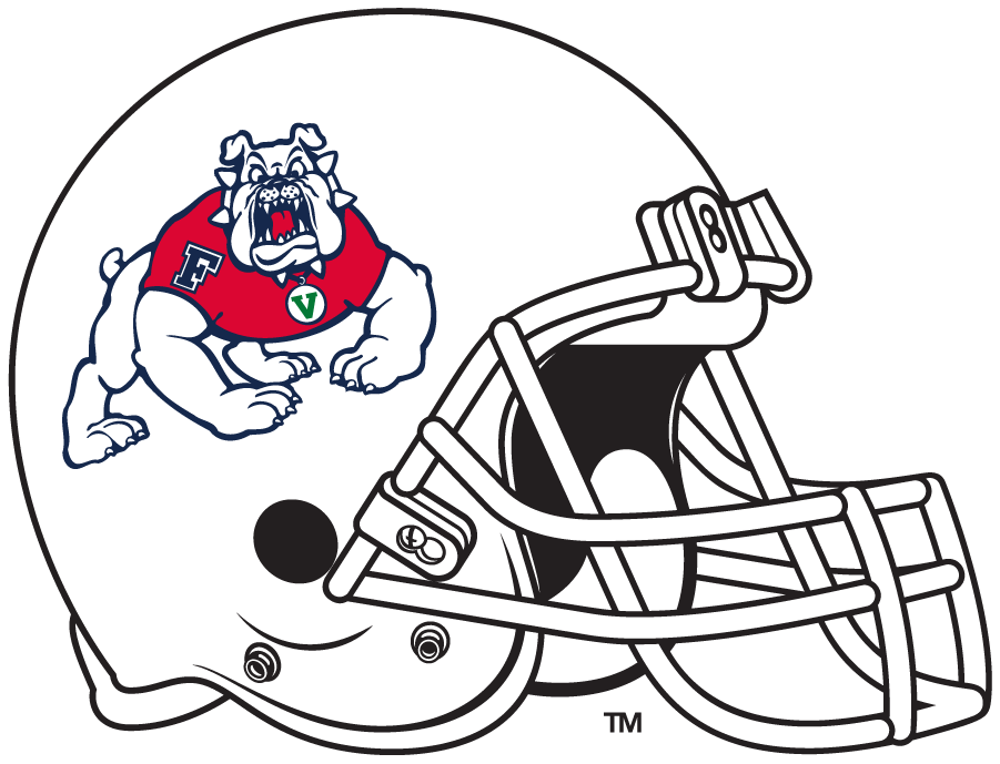 Fresno State Bulldogs 2018-2020 Helmet Logo v2 diy iron on heat transfer